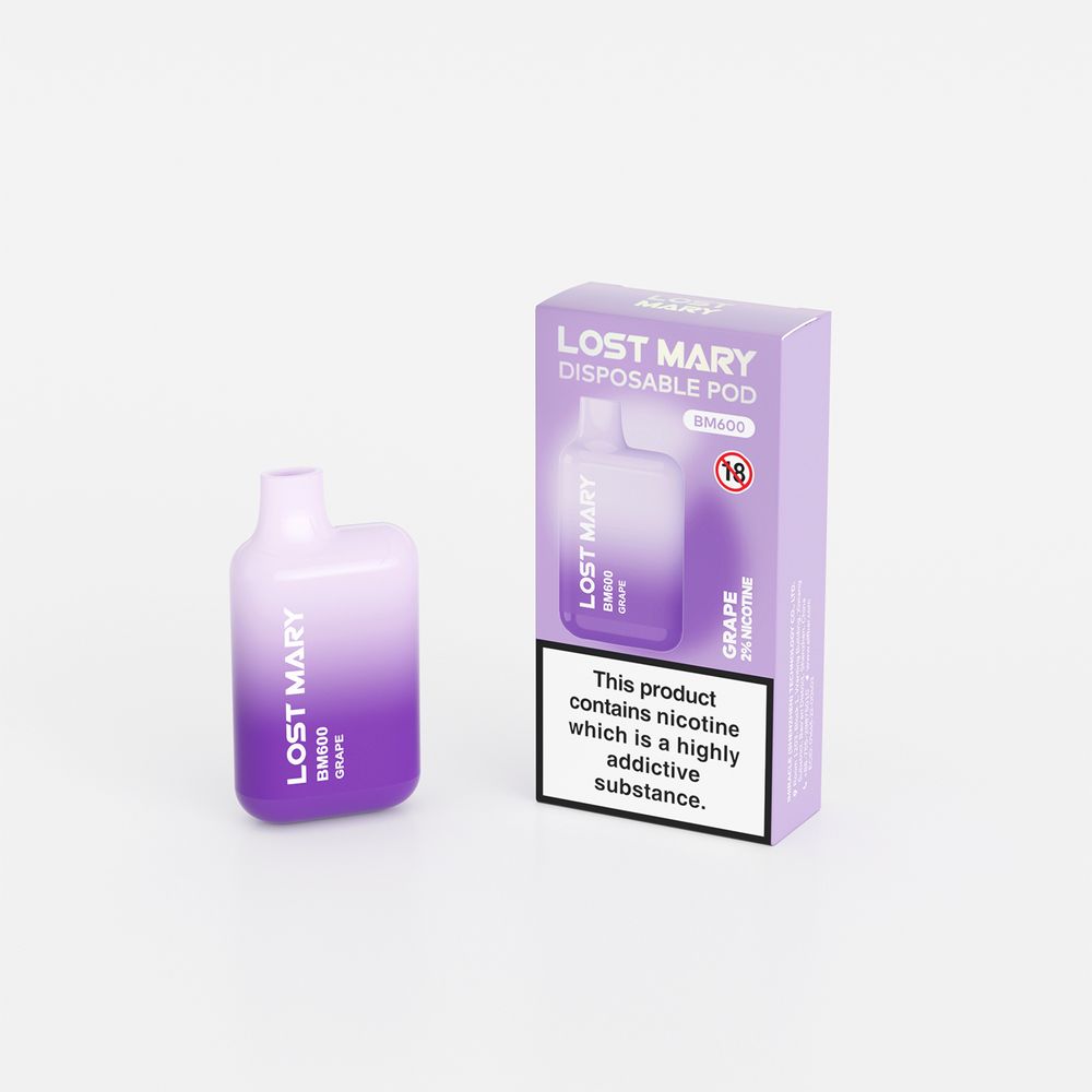 ELFBAR Lost Mary - Grape 20mg Nikotin 