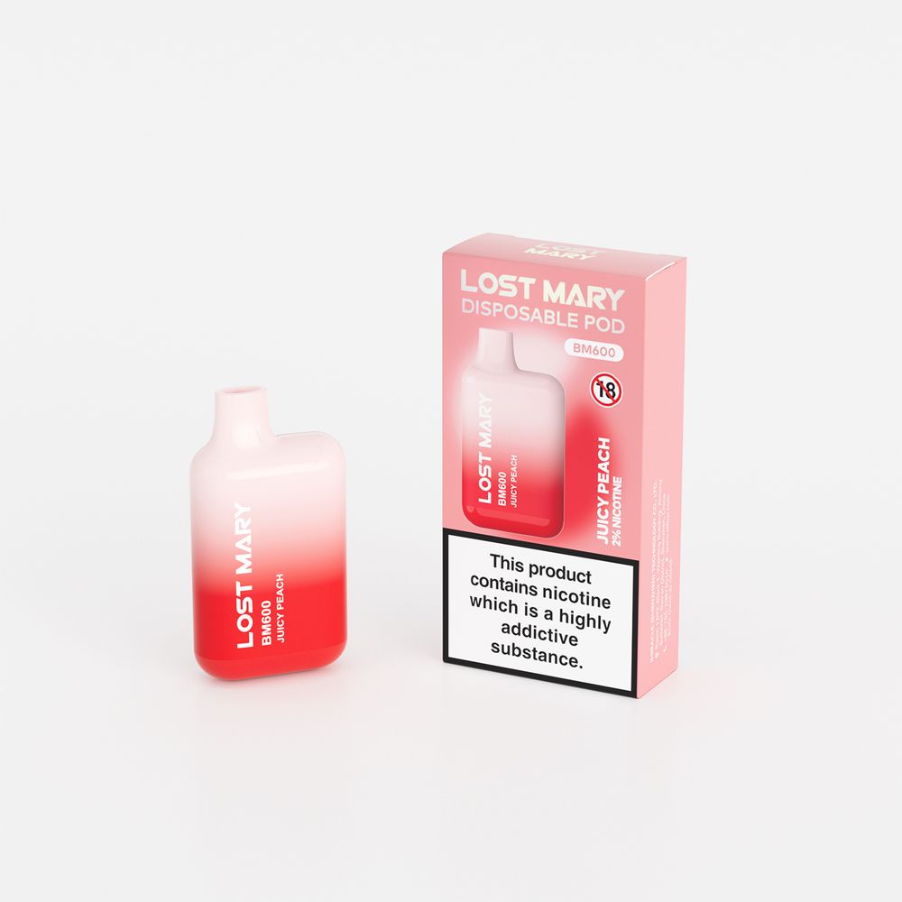 ELFBAR Lost Mary - Juicy Peach 20mg Nikotin 