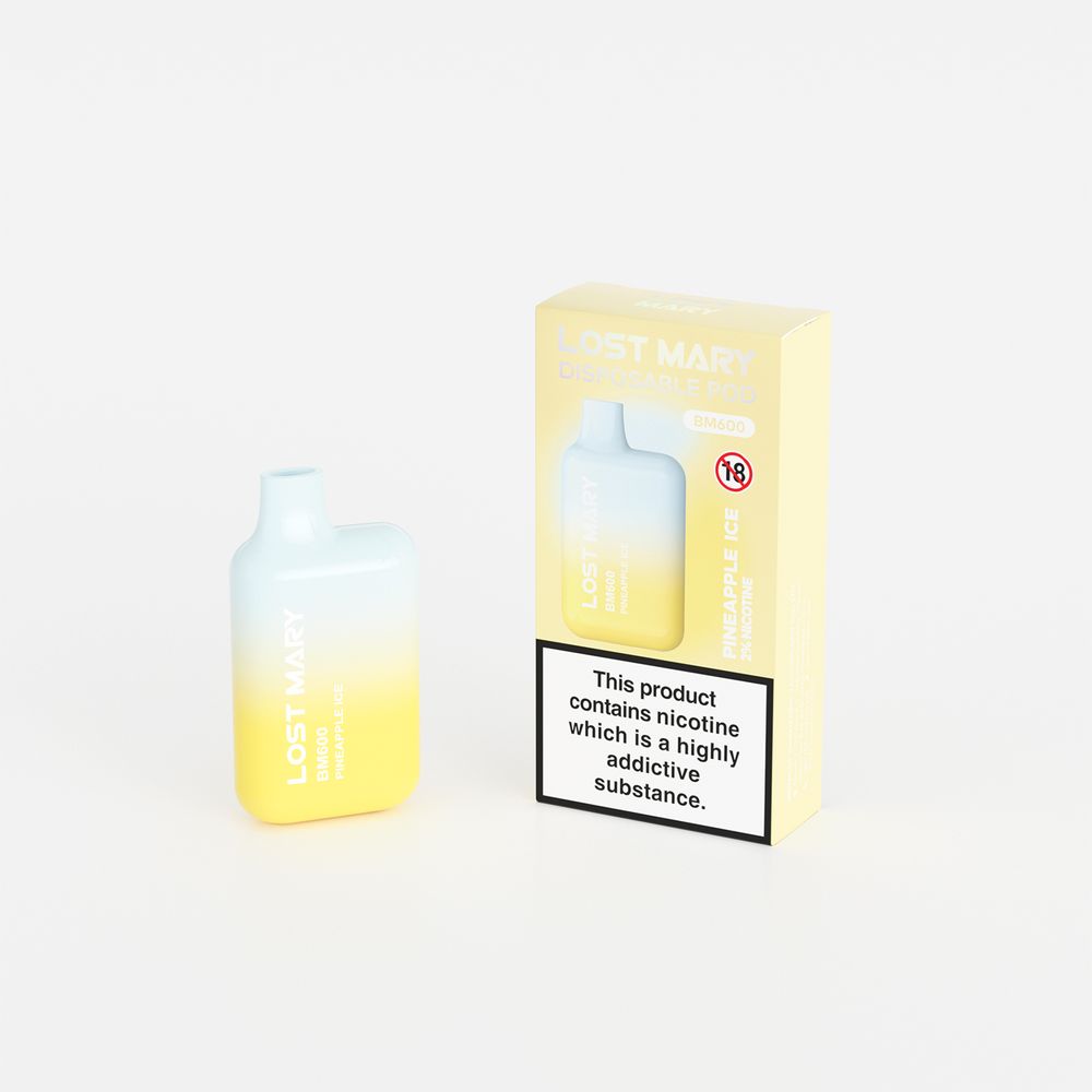 ELFBAR Lost Mary - Pineapple Ice 20mg Nikotin 