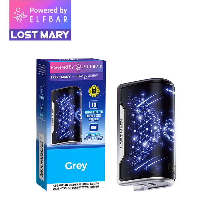 ELFBAR LOST MARY NERA FULLVIEW Device Farbe: Grey