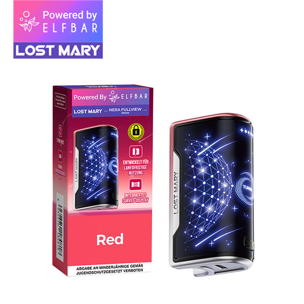 ELFBAR LOST MARY NERA FULLVIEW Device Farbe: Red