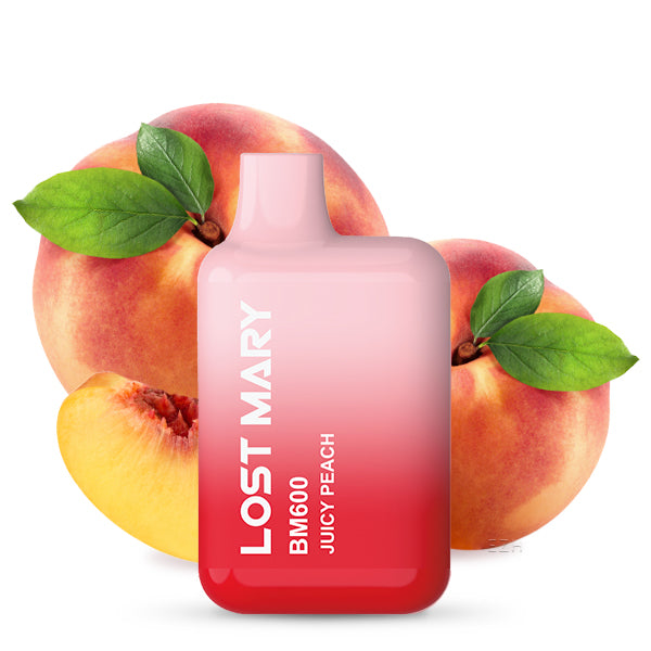 LOST MARY BM600 - Juicy Peach / Peach Ice 20mg Nikotin
