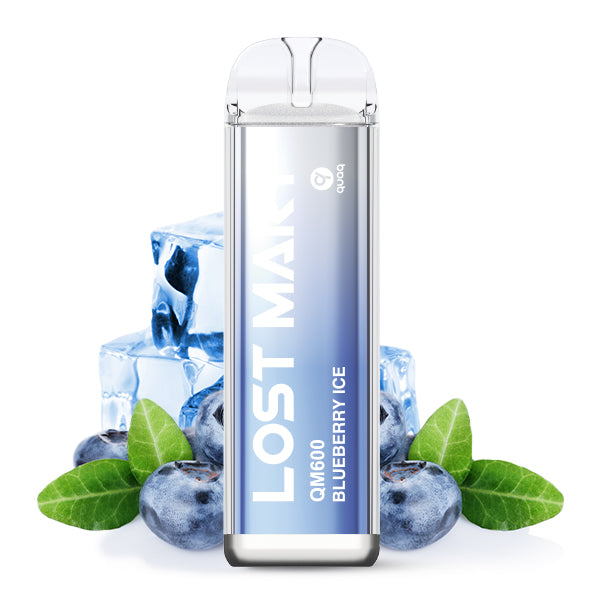 ELFBAR LOST MARY QM600 - Blueberry Ice 20mg Nikotin