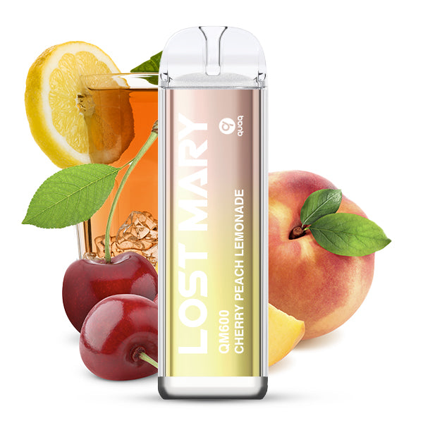 ELFBAR LOST MARY QM600 - Cherry Peach Lemonade 20mg Nikotin