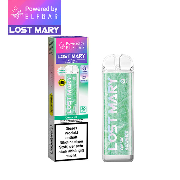 ELFBAR LOST MARY QM600 - Guava Ice 20mg Nikotin
