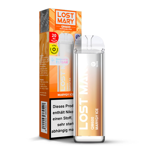 ELFBAR LOST MARY QM600 - Marygy Ice 20mg Nikotin