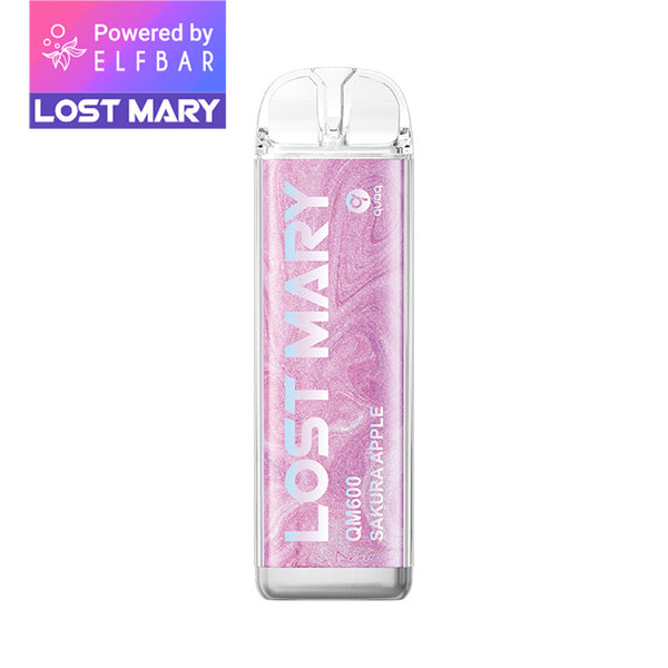 ELFBAR LOST MARY QM600 - Sakura Apple 20mg Nikotin
