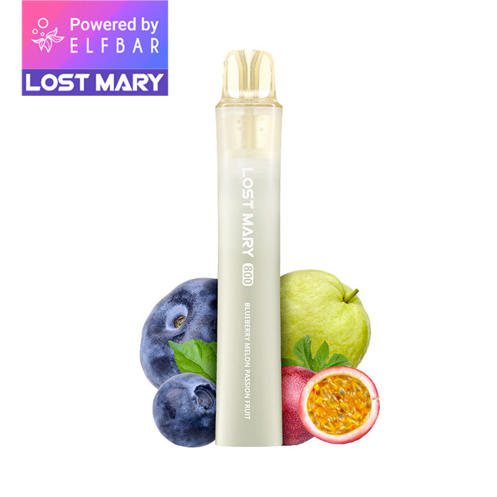 Elfbar Lost Mary 800 Blueberry Melon Passion Fruit 20mg Nikotin Einweg Vape