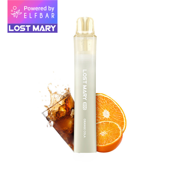 ELFBAR LOST MARY 800 Orange Cola 20mg Nikotin Einweg Vape