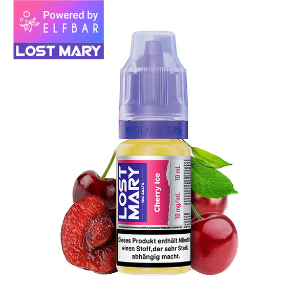 ELFBAR LOST MARY Liquid (NicSalt) Cherry Ice 10ml