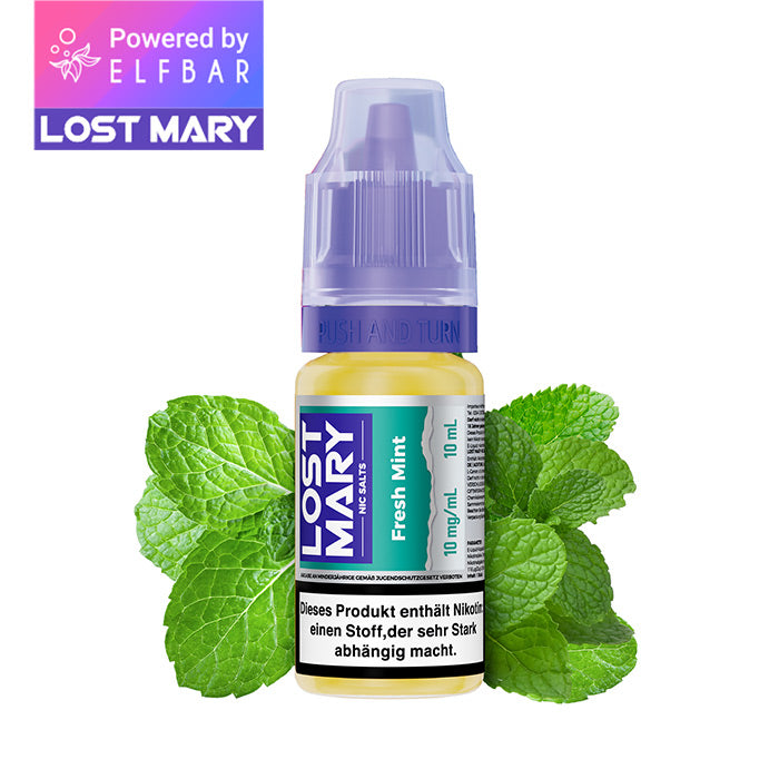 Elfbar Lost Mary Liquid (NicSalt) Fresh Mint 10ml