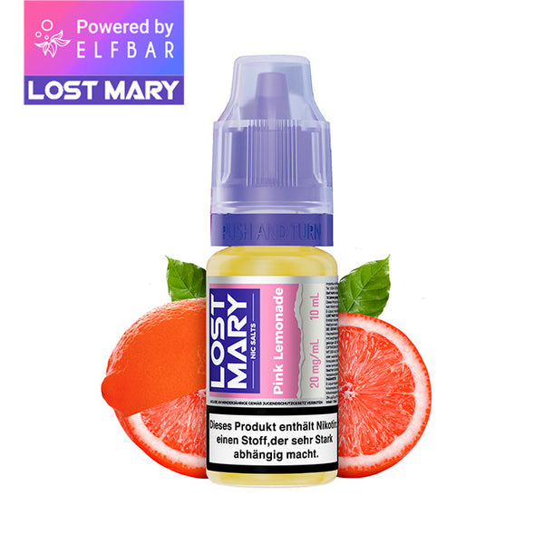 ELFBAR LOST MARY Liquid (NicSalt) Pink Lemonade 10ml