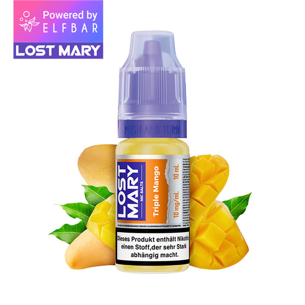 ELFBAR LOST MARY Liquid (NicSalt) Triple Mango 10ml