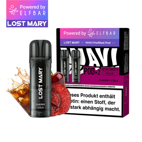 ELFBAR LOST MARY WAVI Cherry Cola 20mg Nikotin 2er Pack