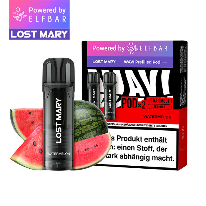 ELFBAR LOST MARY WAVI Watermelon 20mg Nikotin 2er Pack