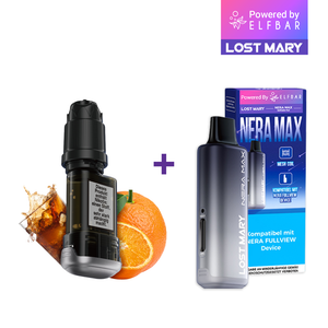 LOST MARY NERA MAX Refill Container Cola & Orange inkl. Refillable Pod