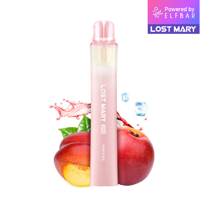 ELFBAR LOST MARY 800 Peach Ice 20mg Nikotin Einweg Vape