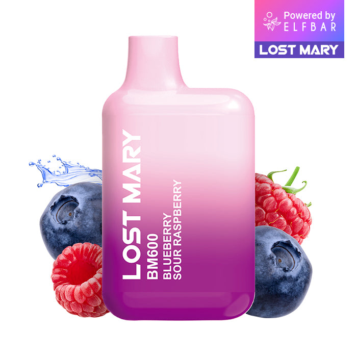 LOST MARY BM600 - Blueberry Sour Raspberry 20mg Nikotin