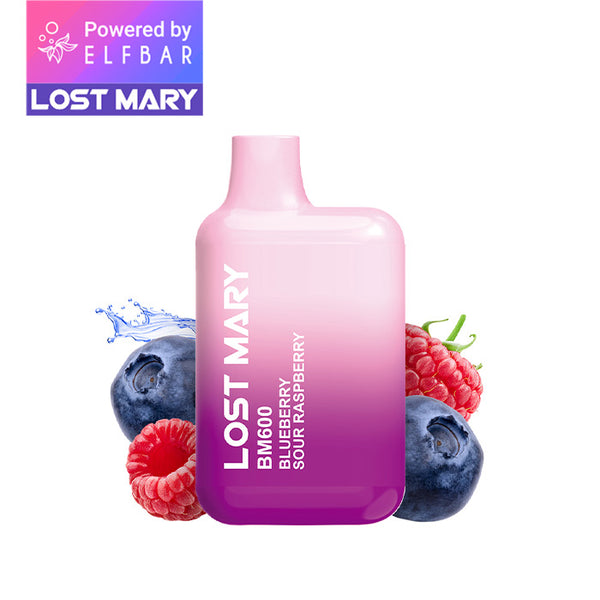 LOST MARY BM600 - Blueberry Sour Raspberry 20mg Nikotin