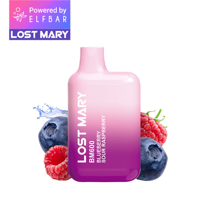 Lost Mary BM600 - Blueberry Sour Raspberry 20mg Nikotin