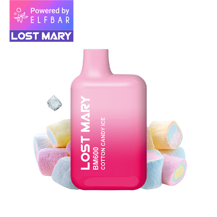 Lost Mary BM600 - Cotton Candy Ice 20mg Nikotin