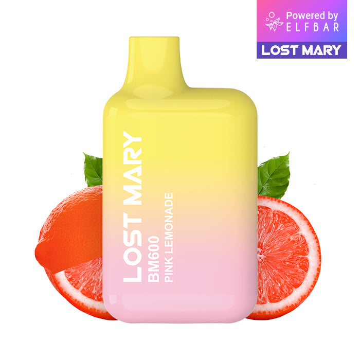 Lost Mary BM600 - Pink Lemonade 20mg Nikotin