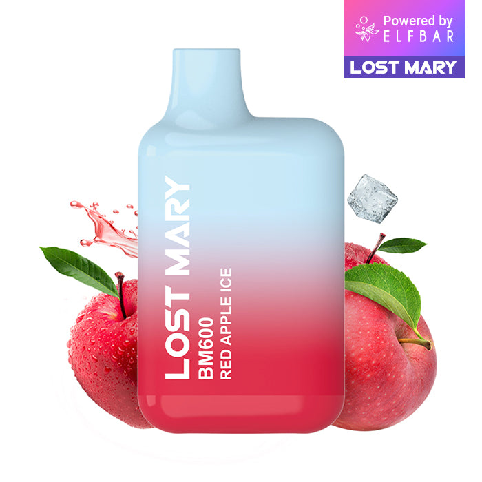 Lost Mary BM600 - Red Apple Ice 20mg Nikotin