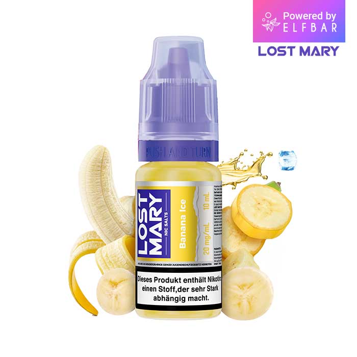 Elfbar Lost Mary Liquid Banana Ice 10ml