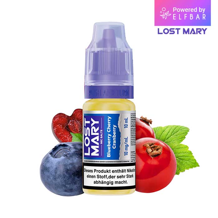 Elfbar Lost Mary Liquid Blueberry Cherry Cranberry 10ml