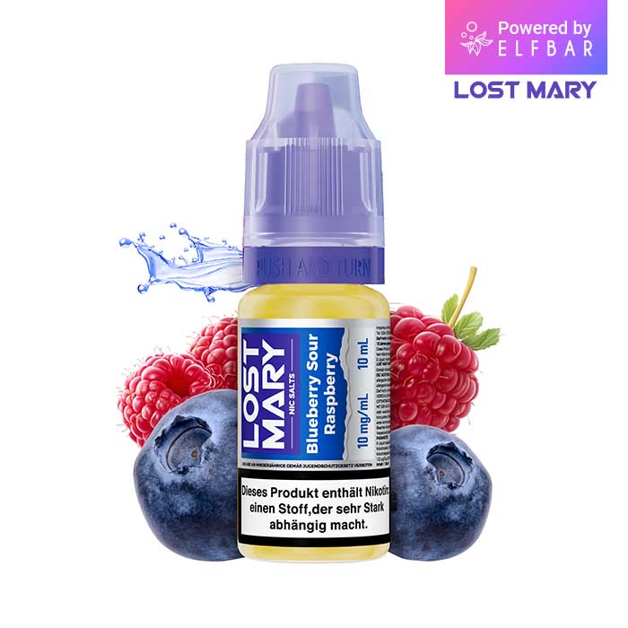 Elfbar Lost Mary Liquid Blueberry Sour Raspbery 10ml