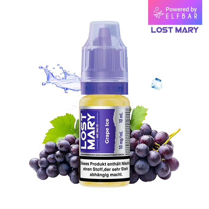 Elfbar Lost Mary Liquid Grape Ice 10ml
