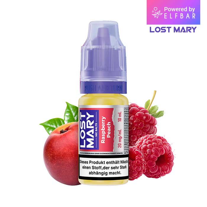 Elfbar Lost Mary Liquid Raspberry Peach 10ml