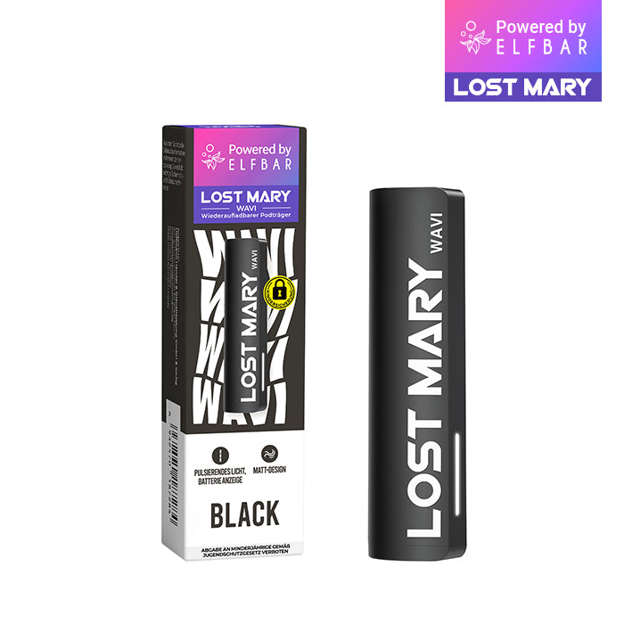 LOST MARY WAVI Akkutrger - Black | Pod Systeme Akku Lostmary.de LOST MARY WAVI Akkutrger - Black | Pod Systeme Akku Lostmary.de