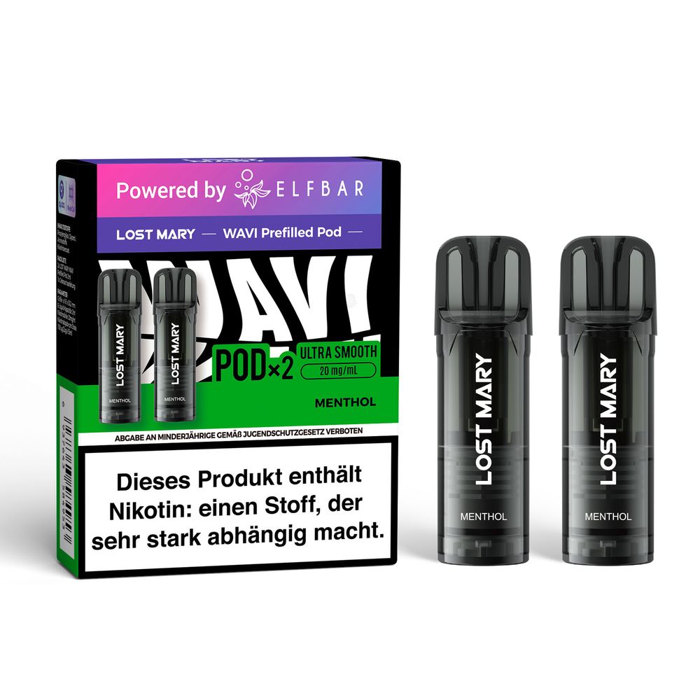 ELFBAR LOST MARY WAVI Menthol 20mg Nikotin 2er Pack