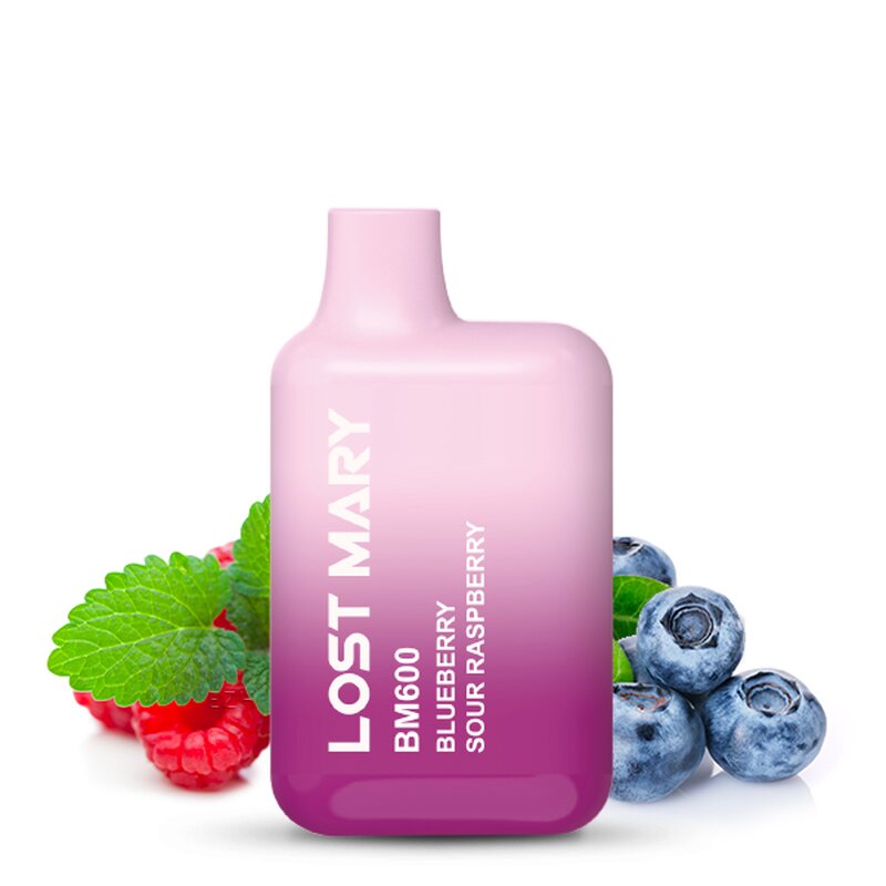 Lost Mary designed by ELFBAR - Geschmack Blueberry Sour Raspberry - mit 20mg Nikotin