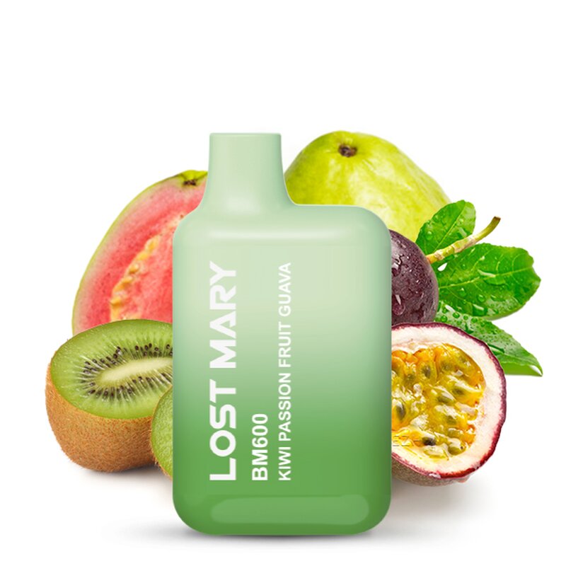 Lost Mary designed by ELFBAR - Geschmack Kiwi Passion Fruit Guava - mit 20mg Nikotin