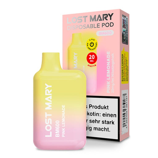 Lost Mary designed by ELFBAR - Geschmack Pink Lemonade  - mit 20mg Nikotin