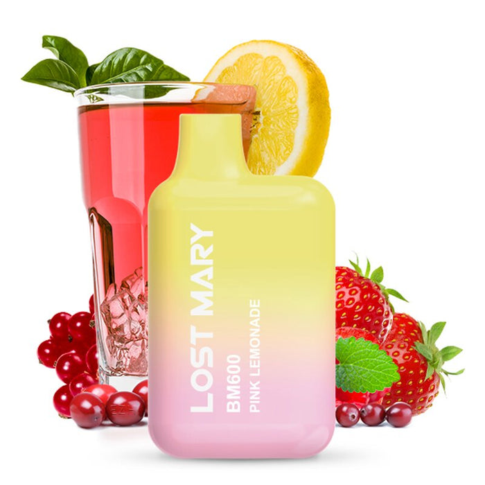 Lost Mary designed by ELFBAR - Geschmack Pink Lemonade  - mit 20mg Nikotin
