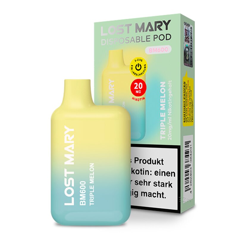 Lost Mary designed by ELFBAR - Geschmack Triple Melon - mit 20mg Nikotin