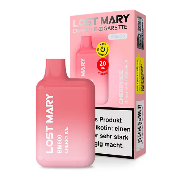 LOST MARY BM600 - Cherry Ice 20mg Nikotin